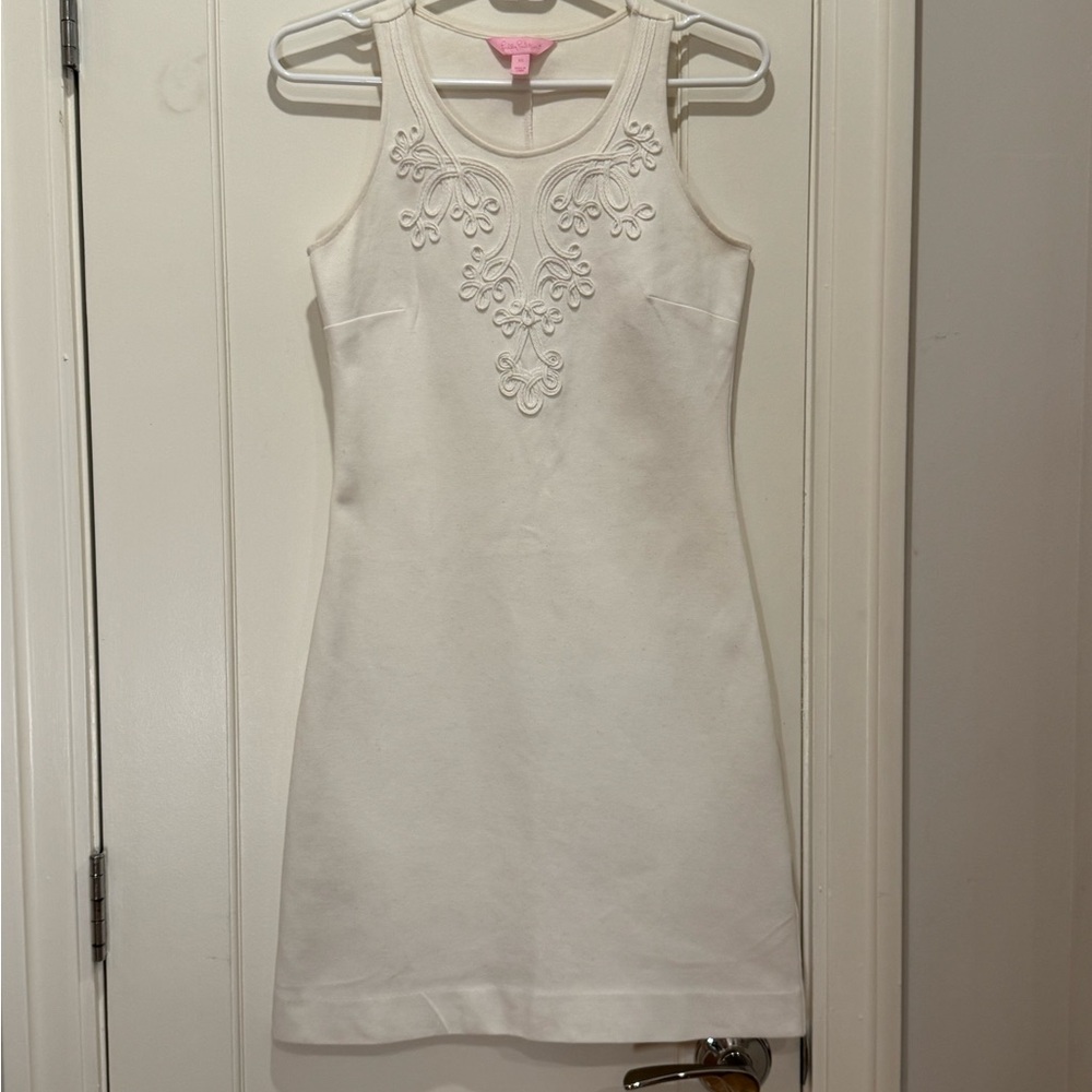 Lilly Pulitzer White Sleeveless Dress